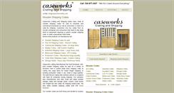 Desktop Screenshot of caseworkscrating.com
